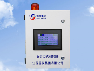 SY-QT-32XX多通道觸摸屏（píng）氣體報警控製（zhì）器