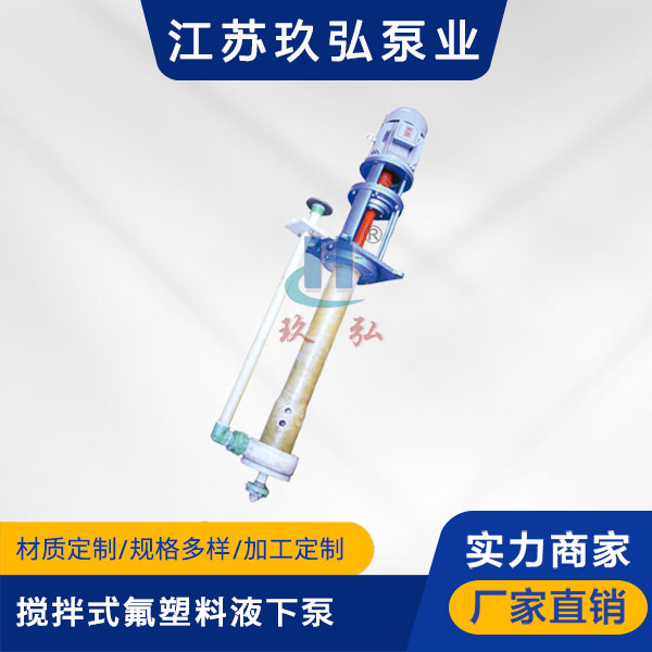 FYU-J攪拌式氟塑料液下（xià）泵（bèng）(圖1)