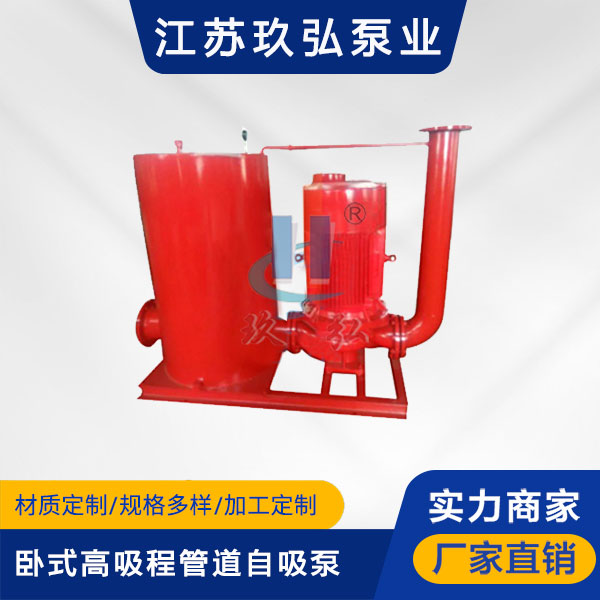 TGFB臥式（shì）高吸程管道自吸泵(圖1)