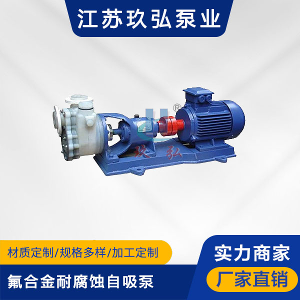FZB氟合金耐腐蝕自（zì）吸泵(圖1)