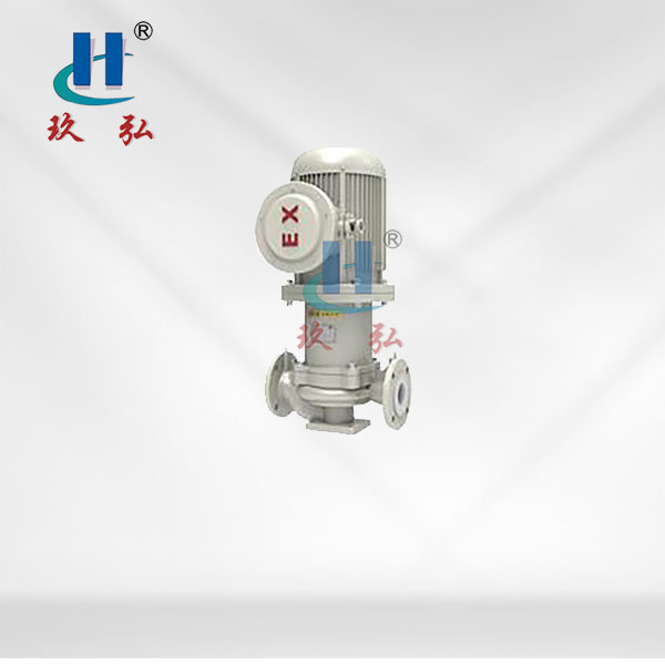 HCLF無（wú）泄漏襯氟磁力管道泵